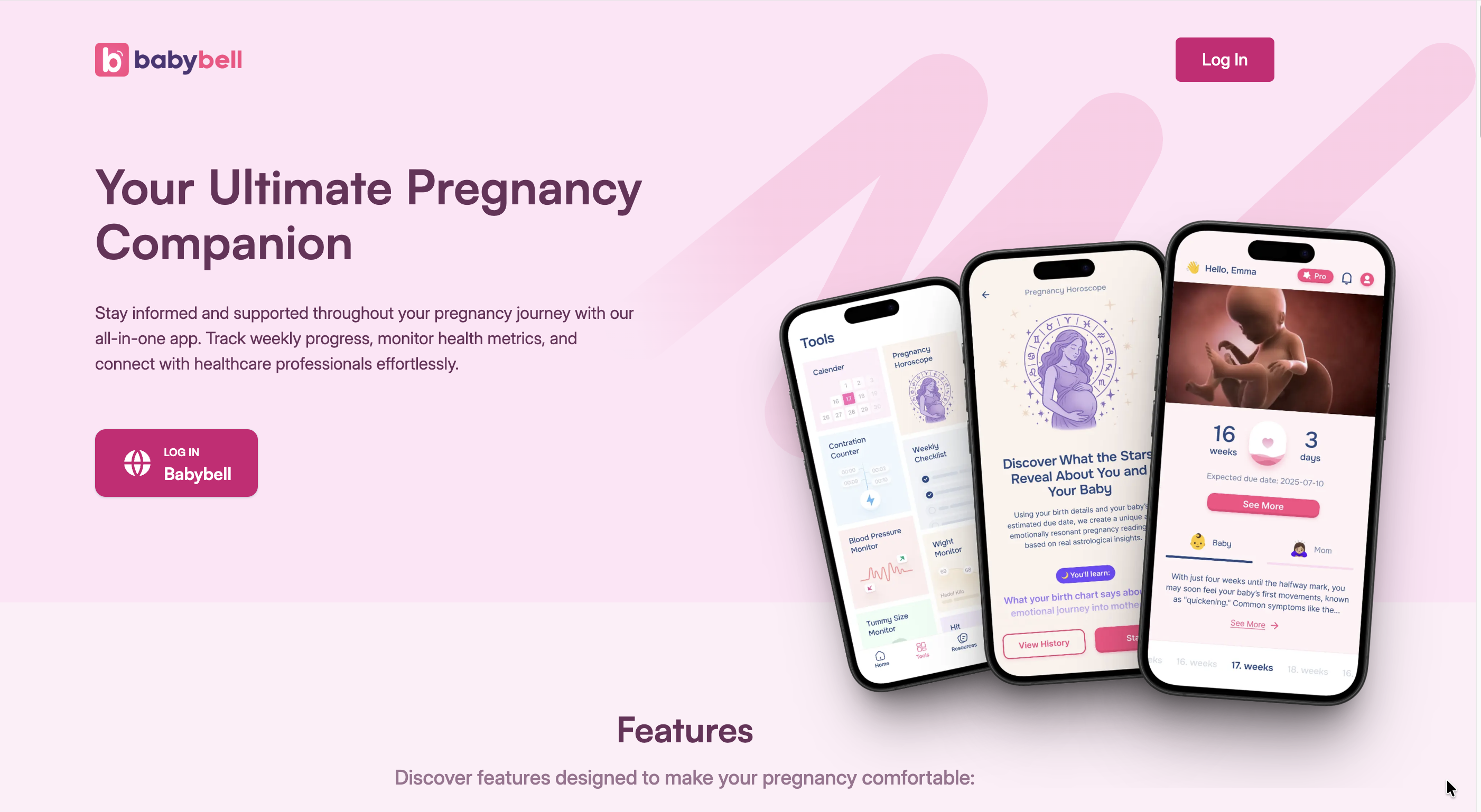 Babybell - Pregnancy Tracking